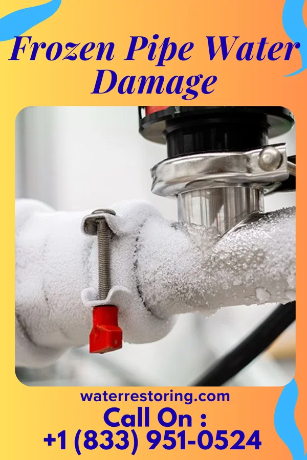 Frozen Pipe Water Damage in Weston, NJ